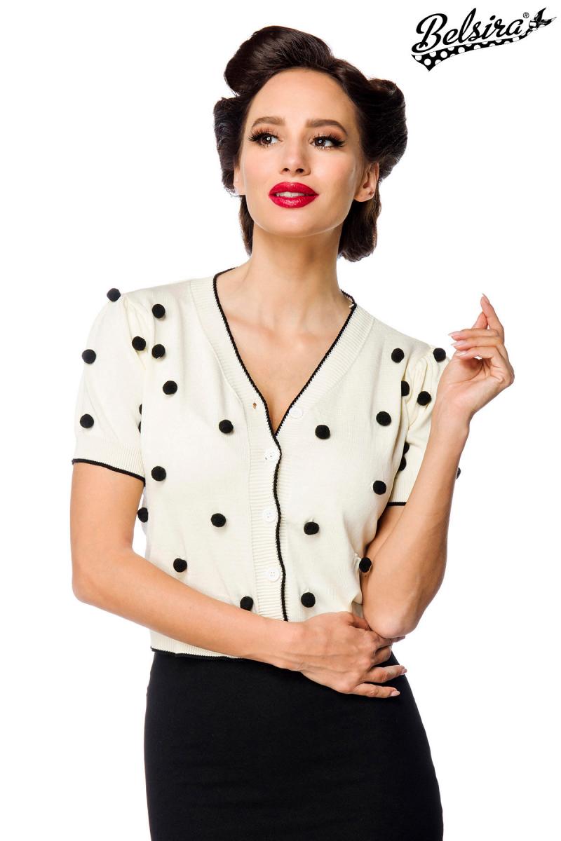 Strickjäckchen weiß