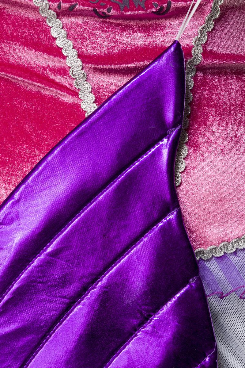 Mermaid Kostüm XS-S pink/silber