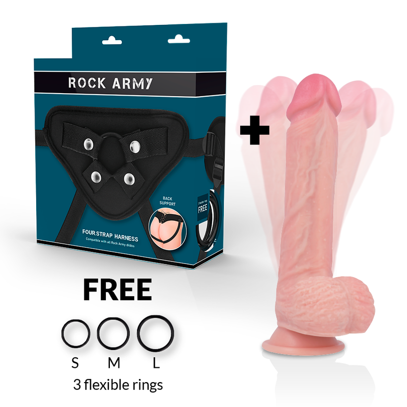 ROCKARMY - GURT + HAWK-ROTATOR UND VIBRATOR 22 CM