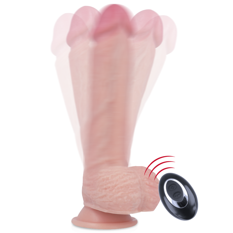 ROCKARMY - HARNESS + FLÜSSIGSILIKON VIBRATOR PREMIUM APACHE FERNBEDIENUNG 22CM
