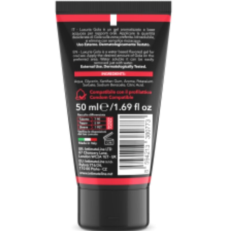INTIMATELINE LUXURIA - ORAL SEX GEL ERDBEERGESCHMACK 30 ML