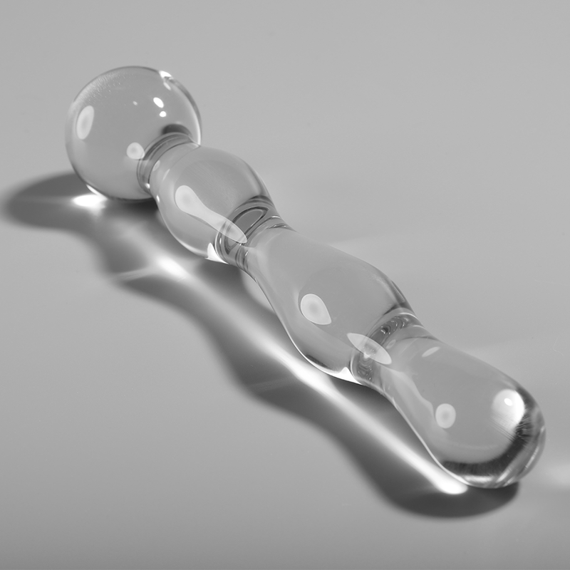 NEBULA SERIES BY IBIZA - MODELL 13 DILDO BOROSILIKATGLAS 18 X 3,5 CM KLAR