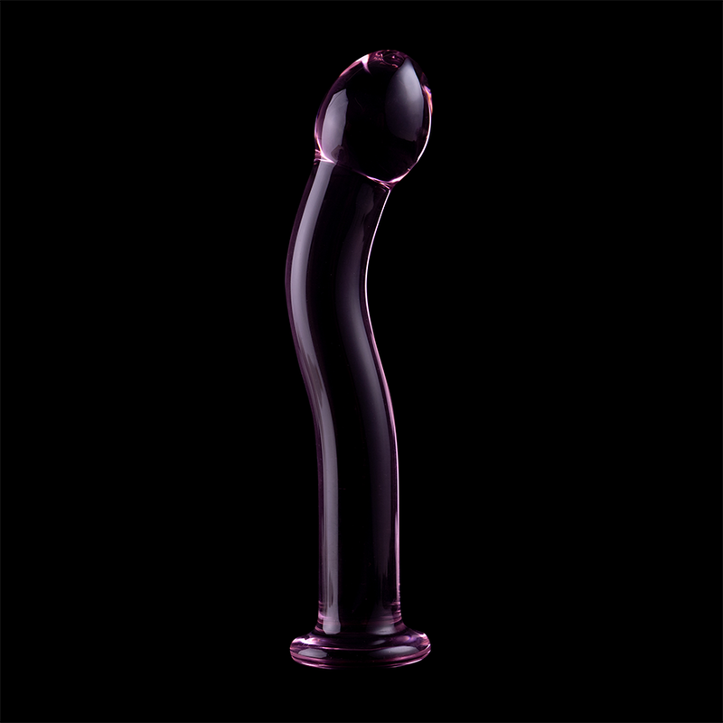 NEBULA SERIES BY IBIZA - MODELL 18 DILDO BOROSILIKATGLAS 18,5 X 3,5 CM ROSA