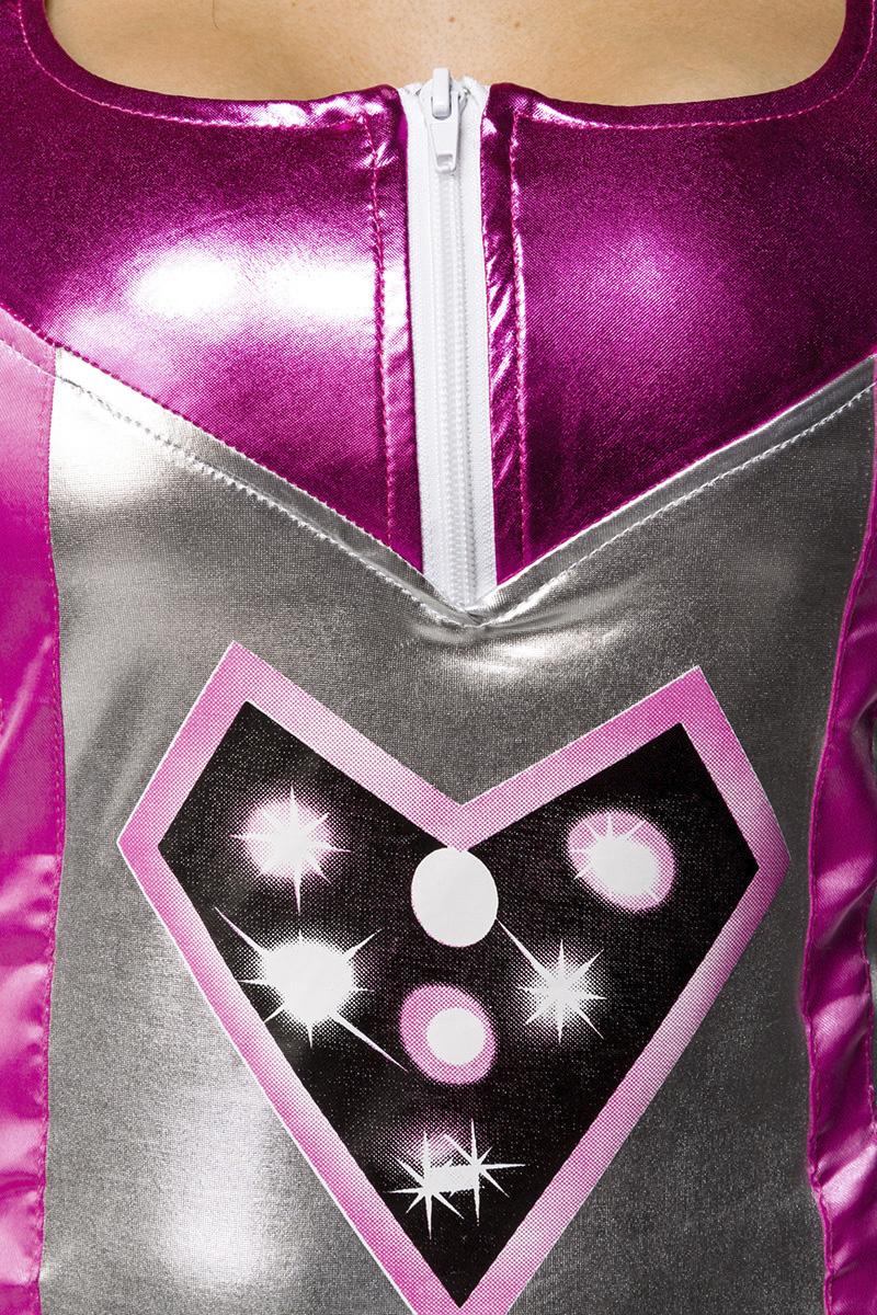 Weltraum Kostüm S-M silber