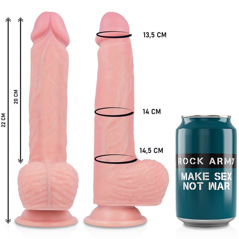 ROCKARMY - GURT + HAWK-ROTATOR UND VIBRATOR 22 CM