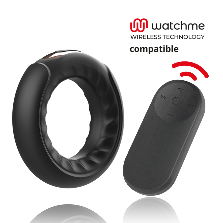 ANBIGUO - VIBRATIONSRING ADRIANO, KOMPATIBEL MIT DER WIRELESS-TECHNOLOGIE VON WATCHME