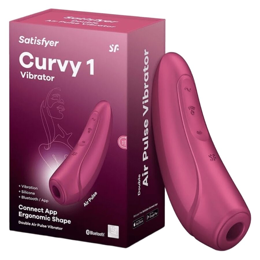 SATISFYER - CURVY 1 + ROT PINK