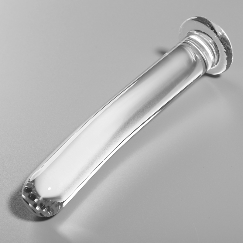 NEBULA SERIES BY IBIZA - MODELL 9 DILDO BOROSILIKATGLAS 15,5 X 2,5 CM KLAR