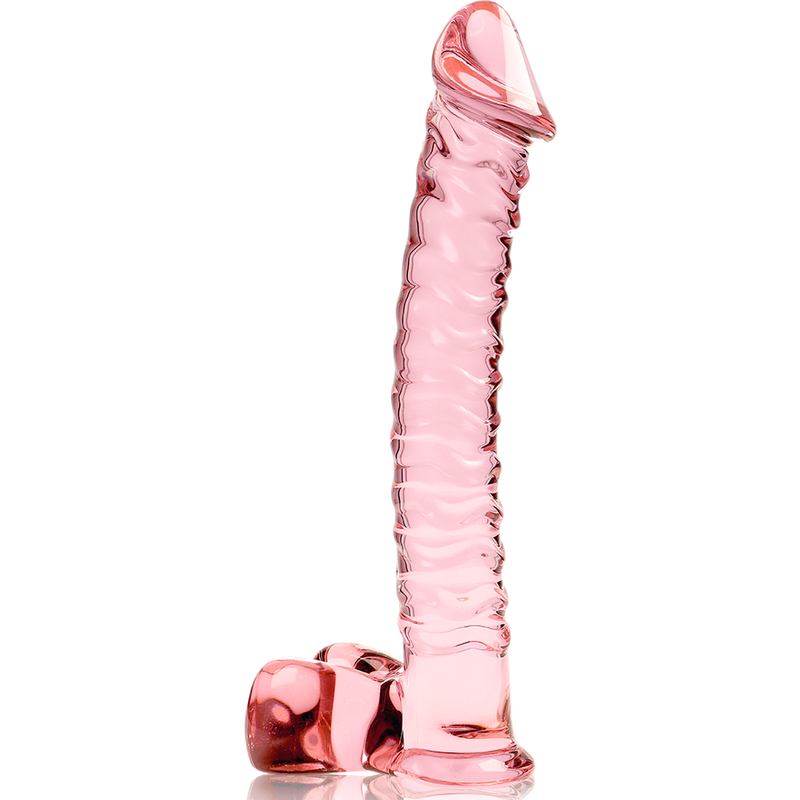 NEBULA SERIES BY IBIZA - MODELL 23 DILDO BOROSILIKATGLAS 21,5 X 4 CM ROSA