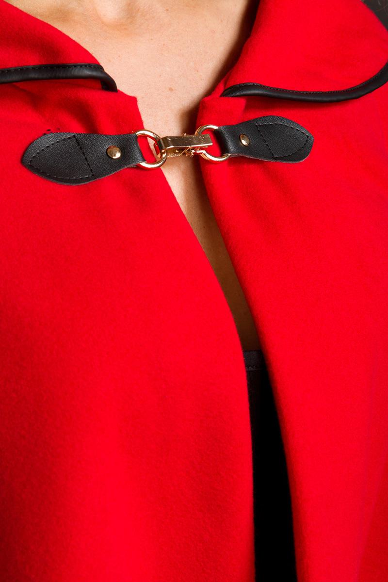 Winter-Cape XS-L rot