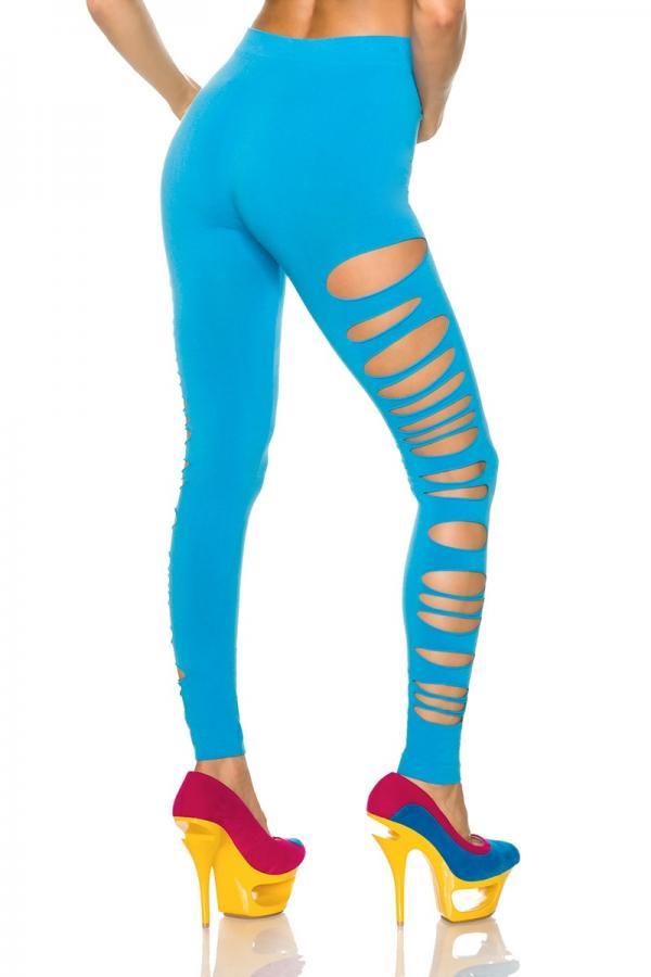 Leggings OS blau