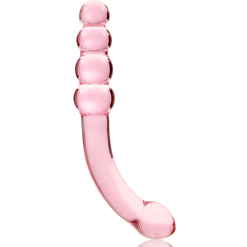 NEBULA SERIES BY IBIZA - MODELL 14 DILDO BOROSILIKATGLAS 18,5 X 3 CM ROSA