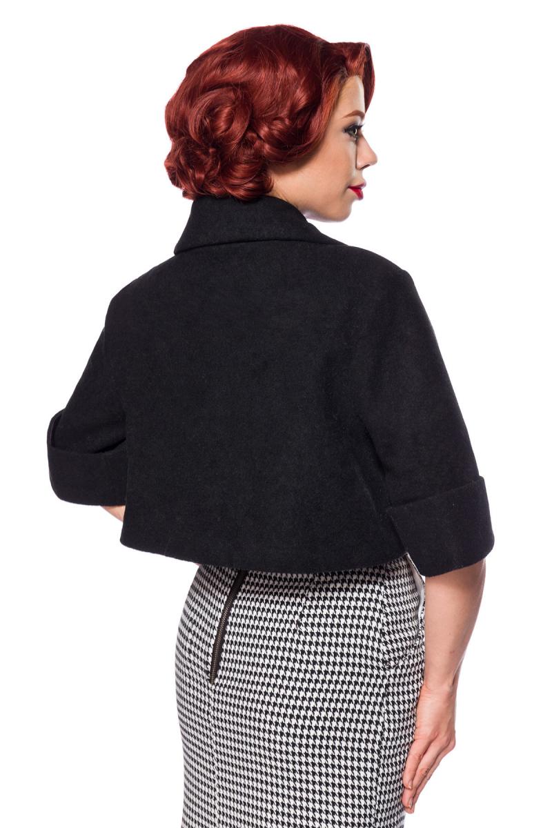 Belsira Premium Wolljäckchen schwarz