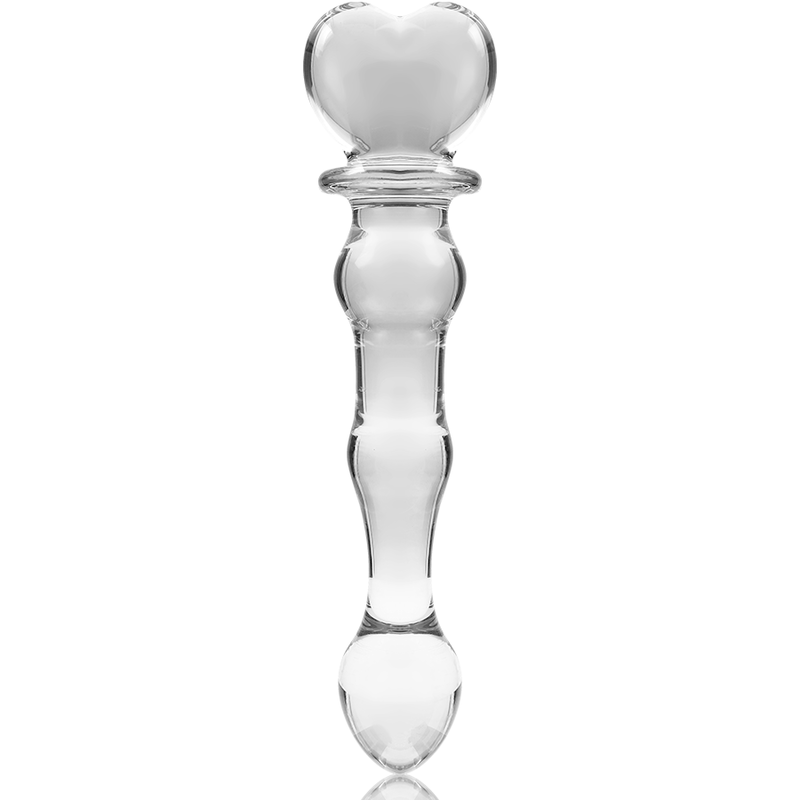 NEBULA SERIES BY IBIZA - MODELL 21 DILDO BOROSILIKATGLAS 20,5 X 3,5 CM KLAR