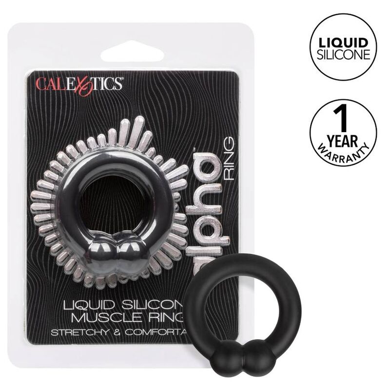 CALIFORNIA EXOTICS - ALPHA MUSCLE RING SCHWARZ