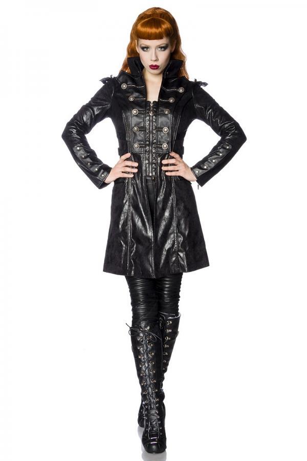 Gothic-Mantel schwarz