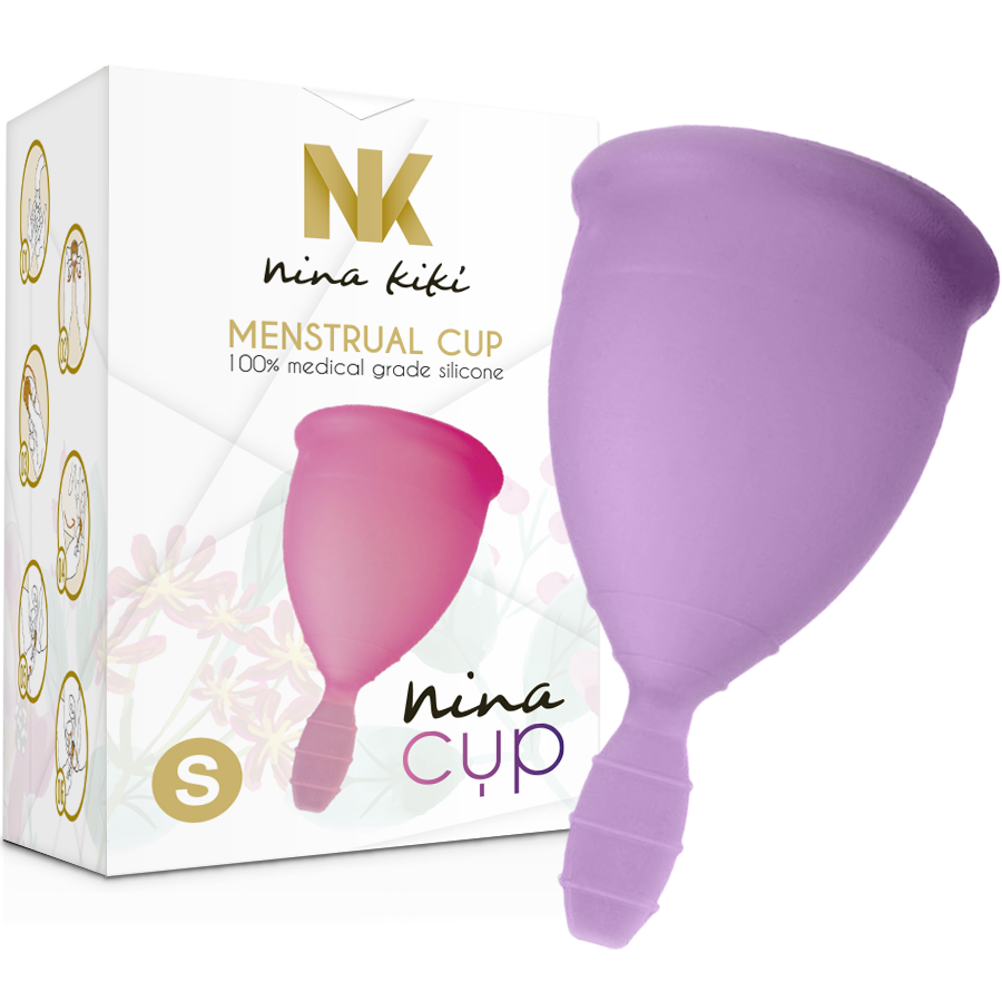 NINA KIKÍ - MENSTRUAL CUP LILA GRÖSSE S