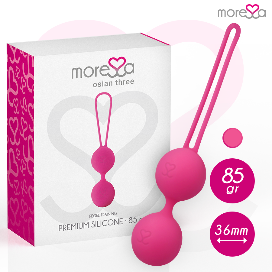 MORESSA - OSIAN DREI PREMIUM SILIKON ROSA