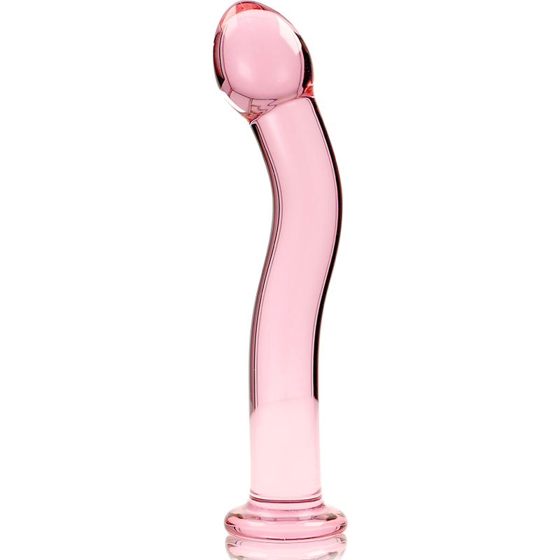 NEBULA SERIES BY IBIZA - MODELL 18 DILDO BOROSILIKATGLAS 18,5 X 3,5 CM ROSA
