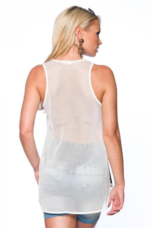 Top mit Fotoprint OS weiß