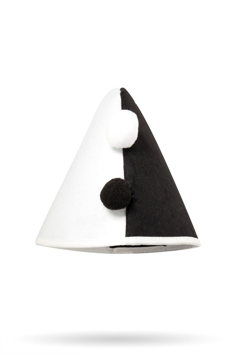 Harlekin Kegelhut OS schwarz/weiß