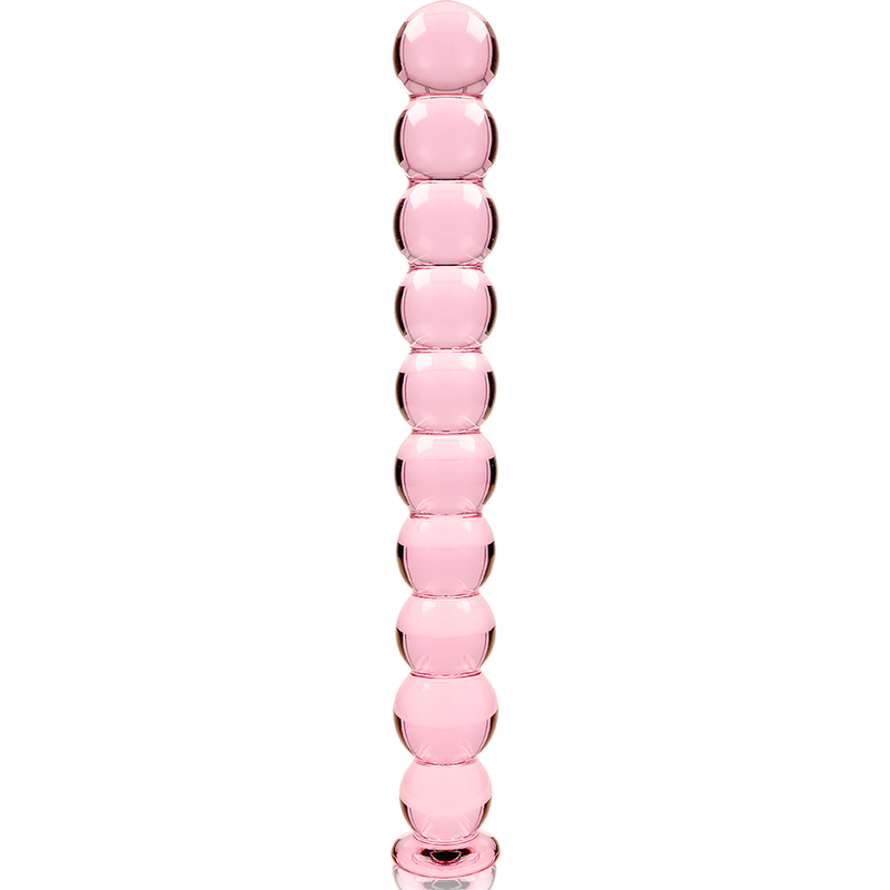 NEBULA SERIES BY IBIZA - MODELL 22 DILDO BOROSILIKATGLAS 21,5 X 2,5 CM ROSA