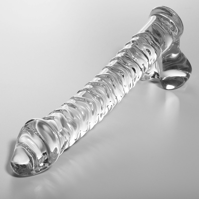 NEBULA SERIES BY IBIZA - MODELL 23 DILDO BOROSILIKATGLAS 21,5 X 4 CM KLAR