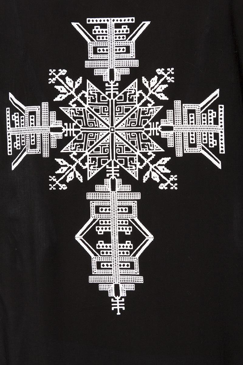 Kimono XS-M schwarz/weiß