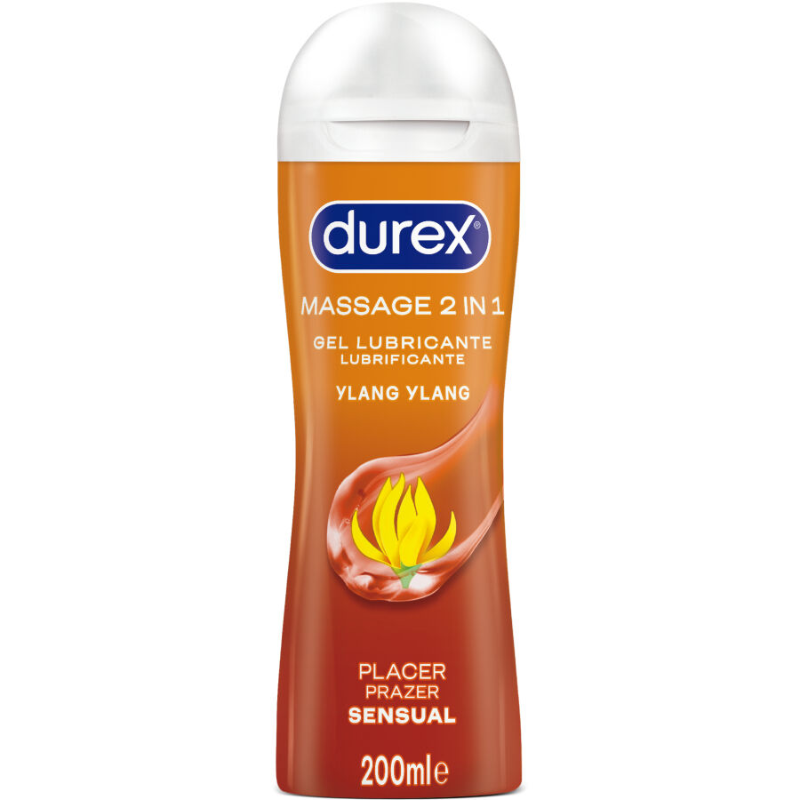 DUREX - 2 IN 1 SINNLICHE MASSAGE YLANG YLANG 200 ML
