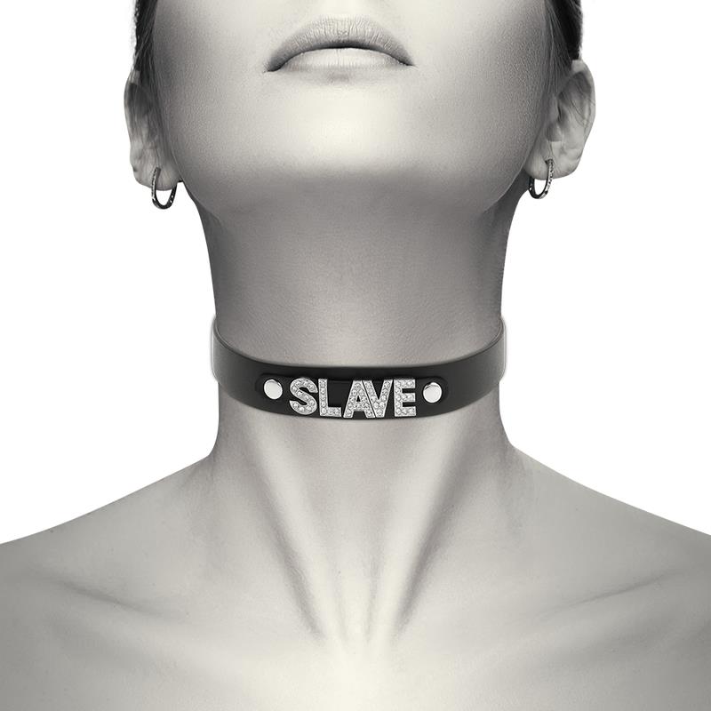 COQUETTE - CHIC DESIRE SKLAVEN-HALSBAND AUS VEGANEM LEDER