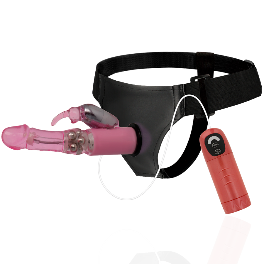 HARNESS ATTRACTION - RNES DANIEL MIT VIBRATION UND ROTATION 18 X 3,5 CM