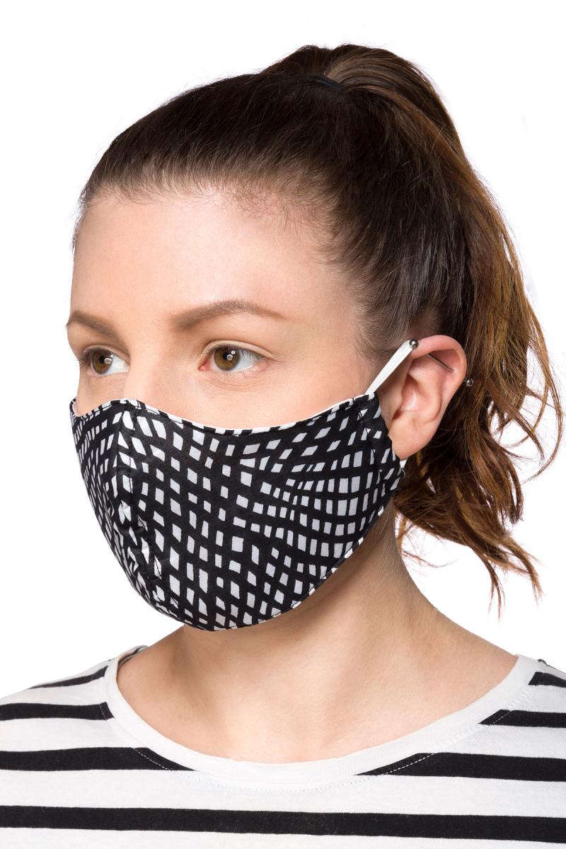 Community Maske OS schwarz/weiß