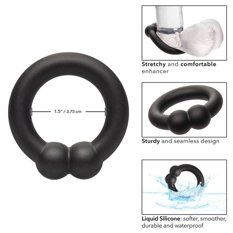 CALIFORNIA EXOTICS - ALPHA MUSCLE RING SCHWARZ