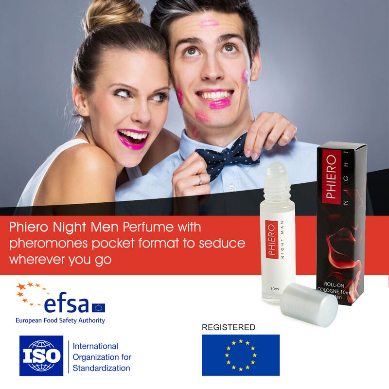 500 COSMETICS -PHIERO NIGHT MAN PARFUM PHEROMONE FÜR MÄNNER MIT ROLL-ON