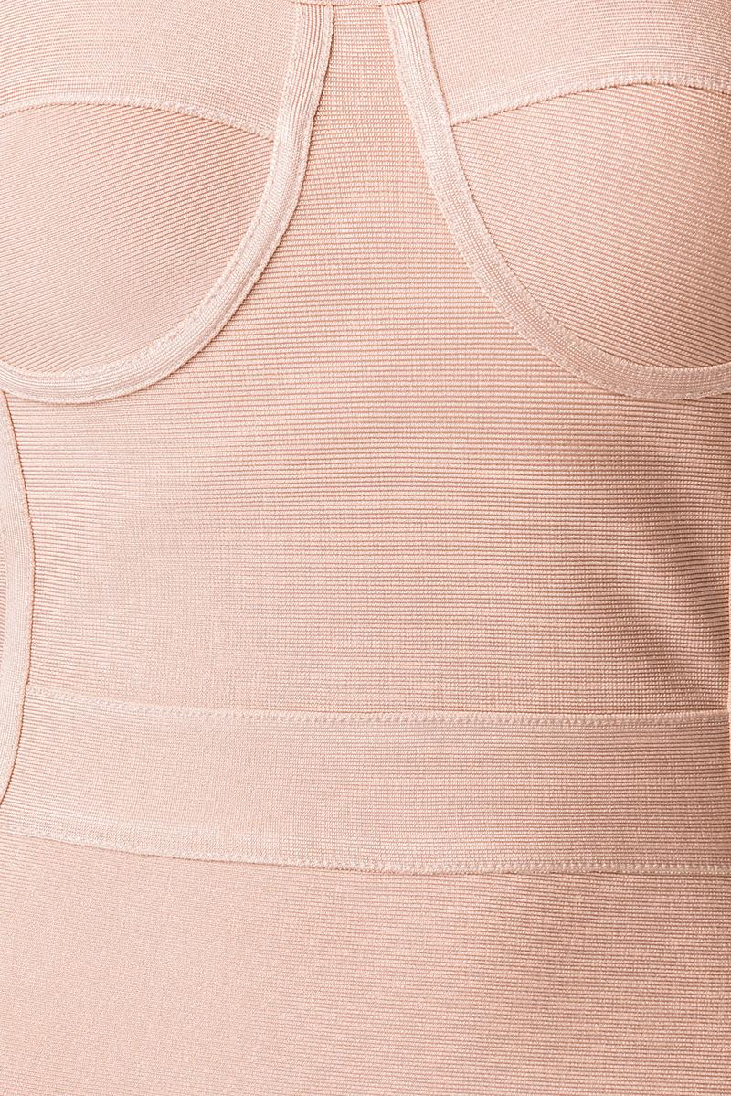 Bandage-Shape-Kleid L altrosa